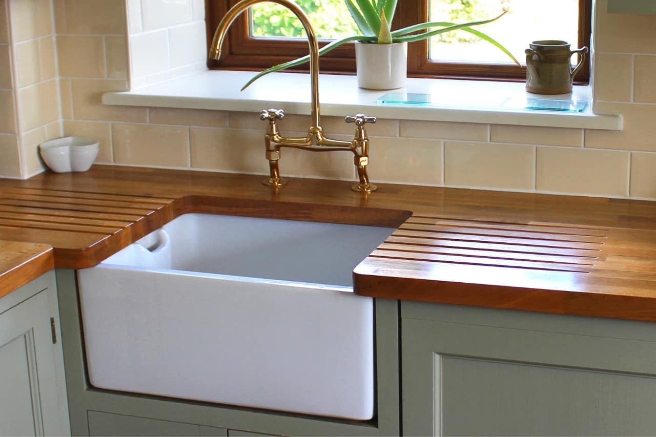 b and q ceramic kitchen sink