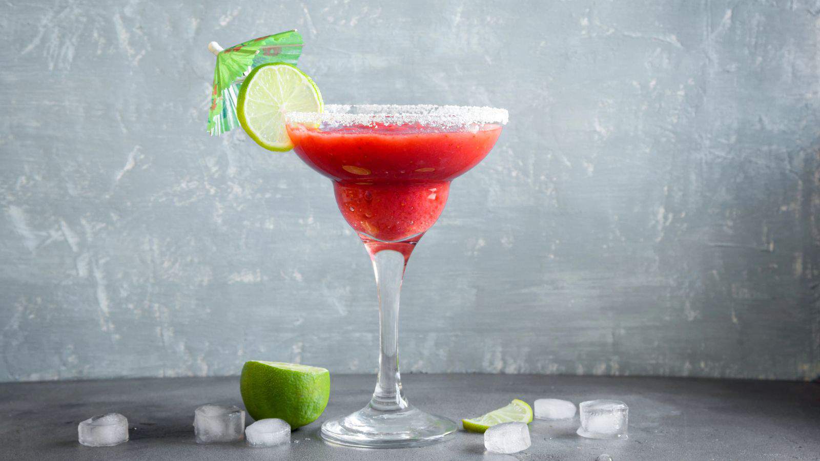 Lingonberry margarita summer cocktail