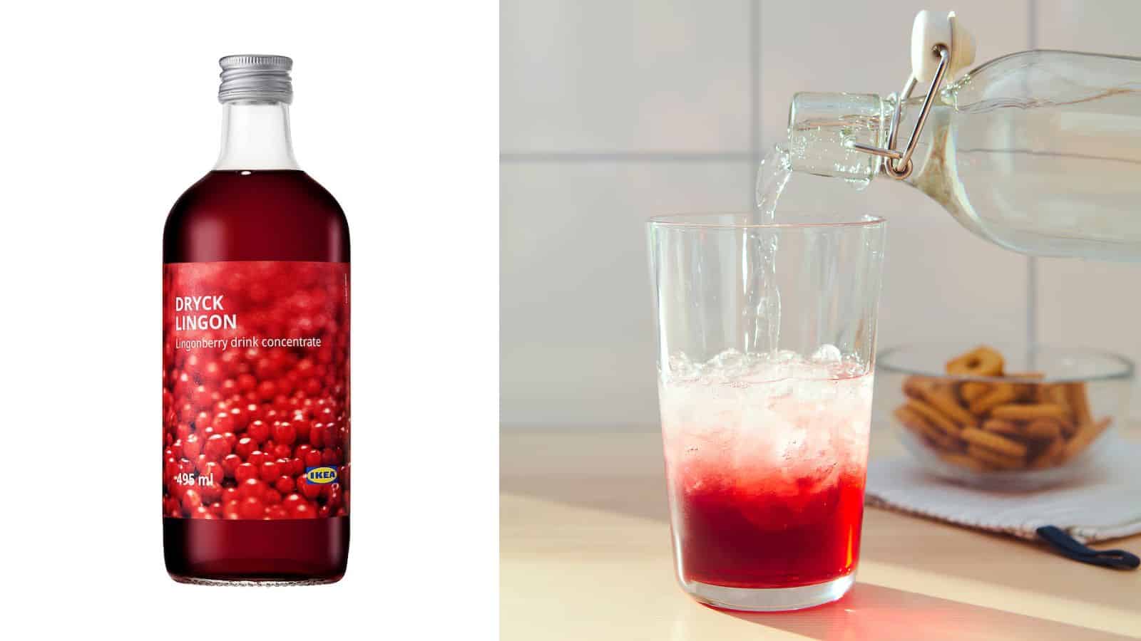 DRYCK LINGON Lingonberry syrup