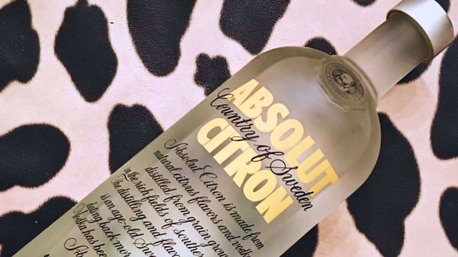 Absolut Vodka Citron