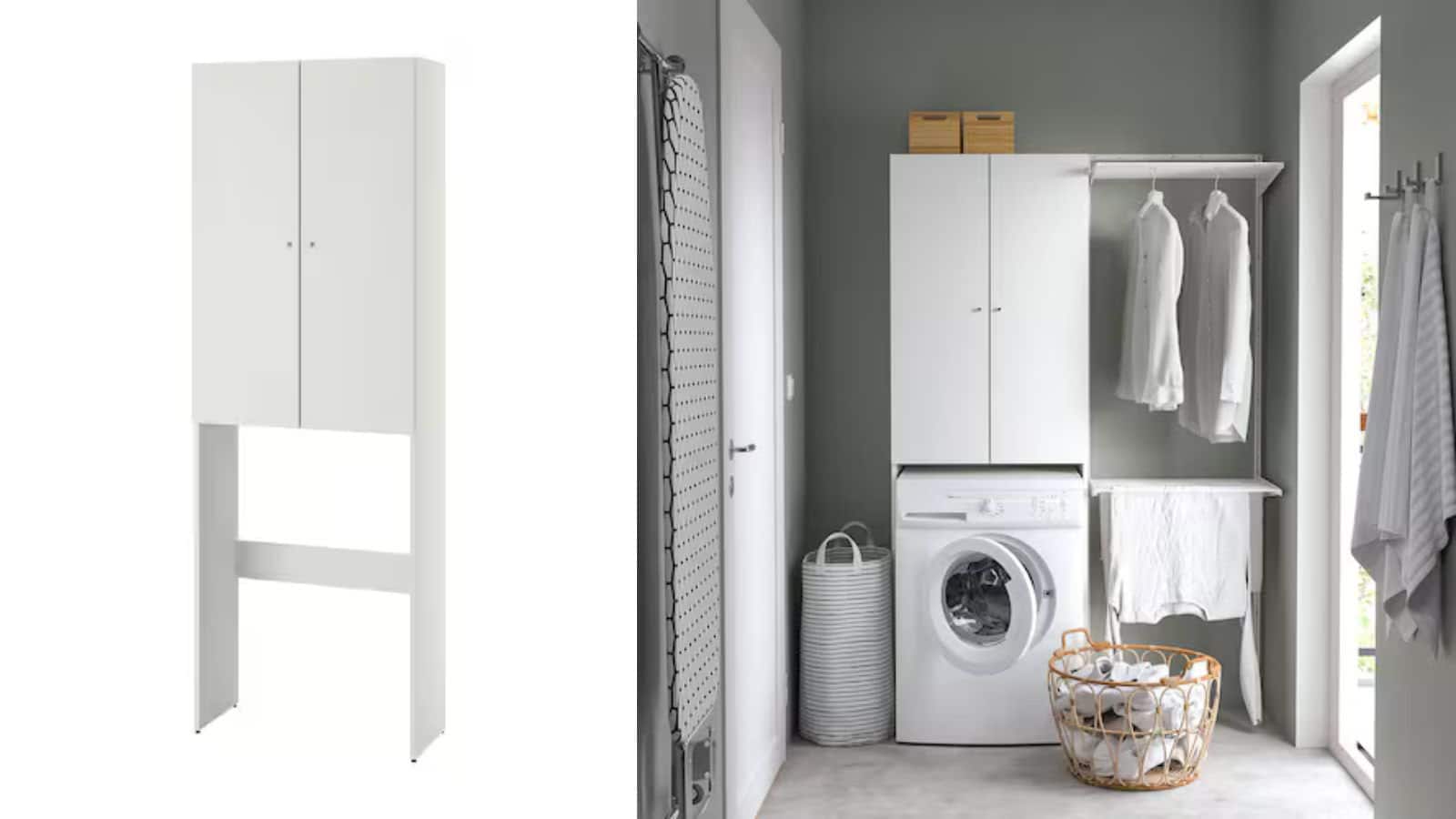 NYSJÖN
Cabinet for washing machine
